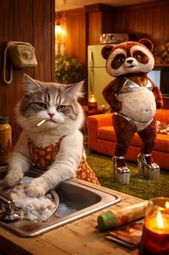 She Was Mad… Then the Disco Beat Dropped 🪩🐼