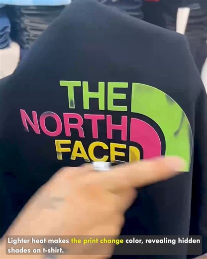 10K views · 22 reactions | Magic Print Shirt Color Transformation #ColorChange #HeatEffect #TshirtMagic #CreativeDesign #ViralTrick | lamaestramiel | Facebook