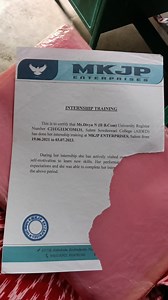 Draft a professionally formatted Internship Completion Certific... | Filo