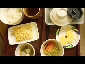 Better Food in a Japanese Hospital !!