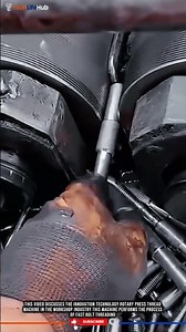 Innovation Technology Rotary Press Machine: Fast Manual Bolt Threading #tech