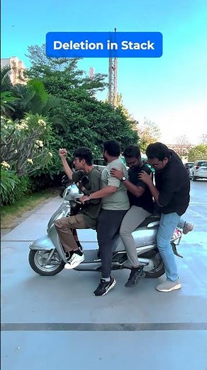 Insertion & Deletion in Stacks Explained | What is LIFO | Stack Operations | Data Structures #shorts