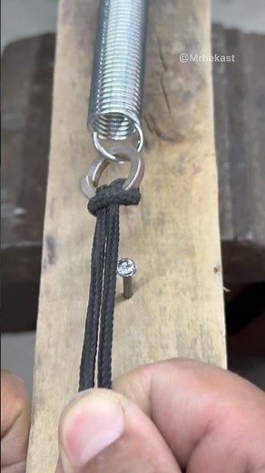 Tie a Spring with Rope: The Secret to Keeping It from Coming Loose