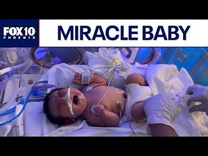 Mother delivers healthy baby after it formed behind ovarian cyst