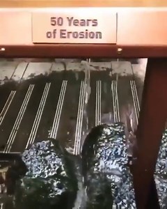 2.1M views · 14K reactions | Water erosion over 15, 25 and 50 years #Geology #GeologyPage #Erosion #Weathering #Rock | Geology Page | Facebook