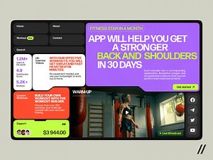 Fitness Web Platform