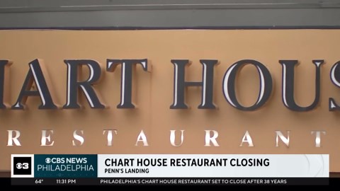 The Chart House in Philadelphia is closing after nearly 40 years