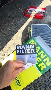 BMW X3 G01 cabin air filter