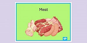 Meat Picture Poster