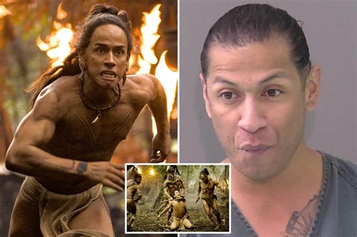 ‘Apocalypto’ star Rudy Youngblood arrested for assault a year after being jailed for threatening Greek officers