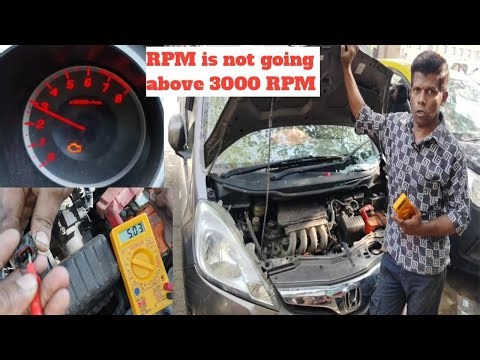 Engine RPM is not going above 3000 RPM When Car Accelerating Honda Jazz | Loss of Power & Pickup