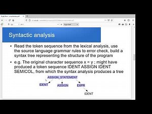 Compilation steps/stages