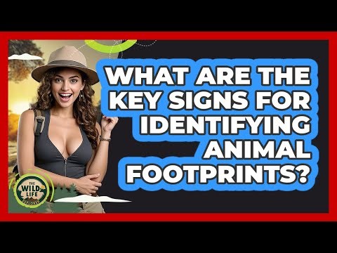 What Are The Key Signs For Identifying Animal Footprints?