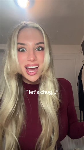 If you know me you know | chug chug with you