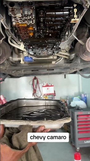 chevy camaro fully transmission fluid service