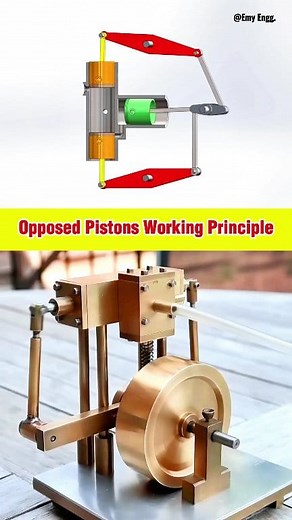 📌𝙃𝙤𝙬 𝙏𝙬𝙤 𝙋𝙞𝙨𝙩𝙤𝙣𝙨 𝙬𝙤𝙧𝙠 𝙩𝙤𝙜𝙚𝙩𝙝𝙚𝙧👇😍 #reelsvideo #reelsviral #reelschallenge #piston #mechanical #automobile #engineering | Emily Parker