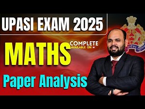 Upp Asi Exam Paper Analysis 2025