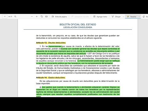 COMO SUBRAYAR UN TEXTO EN PDF