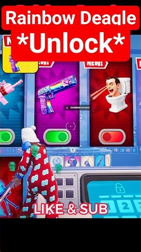 I Leaked Rainbow Deagle iN CRAZY 1V1 FFA Fortnite @hozzy #fortniteshorts #fortnite1v1