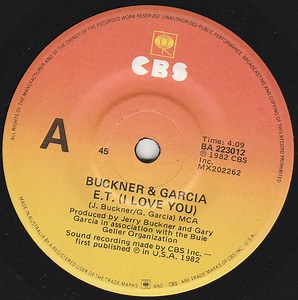 Buckner   Garcia - E.T. (I Love You)