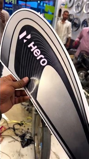 old splendor bike new 2025 model look lamination sticker install #splendor modified #lamination