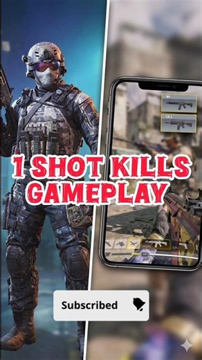 1 Shot Kills Codm Gameplay 🎮🤯🔫