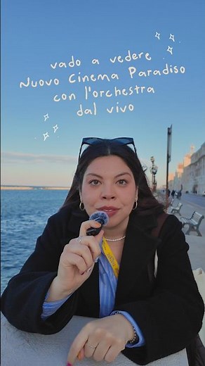 I made a dream come true: New Cinema Paradiso with live orchestra 🥹🍿🎶 #cinemaparadiso