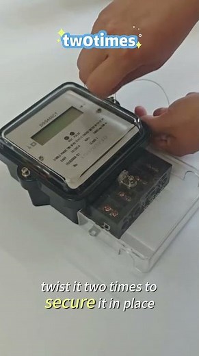 How to Install the Electricity Meter Seal in 3 Easy Steps