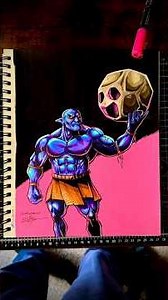 Drawing Bowler in my style #clashroyale #drawing #comicartist #originalart