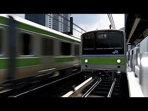 PS4 電車でGO!! 205系で山手線を1週する フリー走行