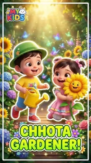 🌱 Chhota Gardener 🌼 | Fun Gardening Story for Kids | Learn to Grow Plants | MY KIDS