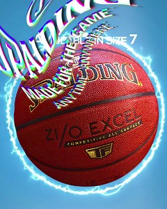 SPALDING ZI/O Excel Indoor-Outdoor Basketball Size 7 is made with...