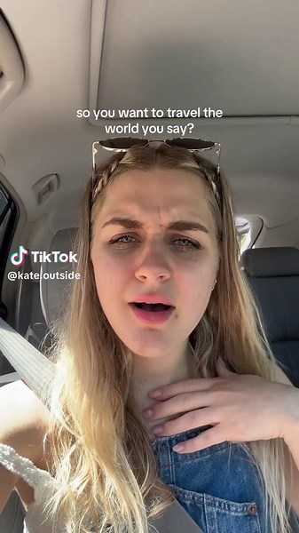 don’t sit back, wishing you could have done something that you were afraid to do. #outsideapp #adventure #traveltok #travelbesties #girlhood