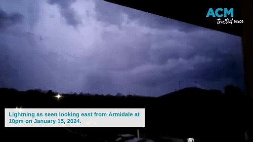 Armidale Lightning, January 15, 2025