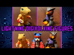 Digimon Data Squad - Lightning Digivolving Figures “Review”