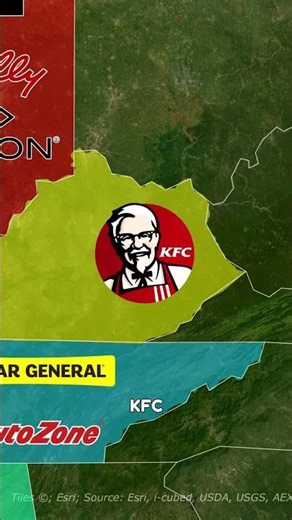 Coca-Cola, KFC & FedEx — Can You Guess Their Home States? 🇺🇸 #Shorts #kfc #cocacola #usa #inventions