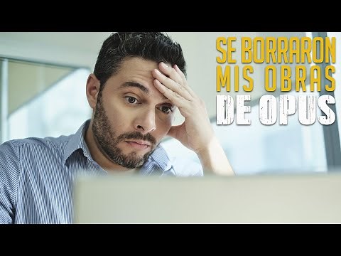 Mover obra de OPUS a otra carpeta | Everardo López