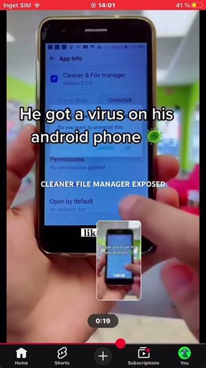 cleaner & file manager got exposed