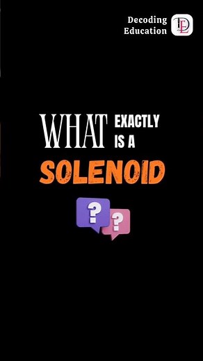 What is SOLENOID? #science #animation #physics