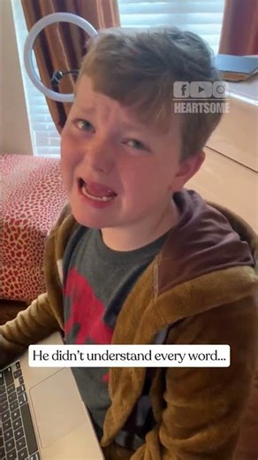 Young Boy Moved to Tears Hearing Lewis Capaldi — Power of Music Reaction