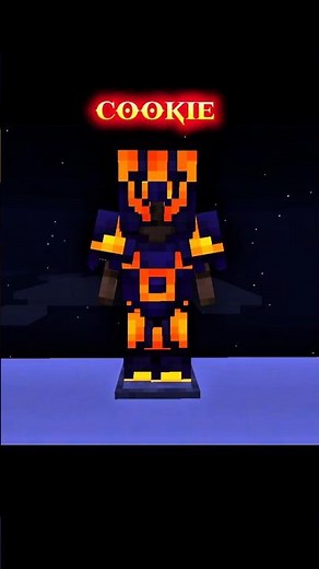 KOOKIE" Armor Trim in Minecraft! (OP Orange Combo) 🍪