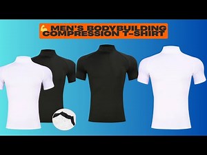 💪 Men’s Bodybuilding Compression T-Shirt | Summer Gym Fitness Top | Quick Dry Workout Shirt