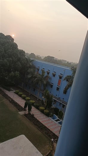 sunset view..... #collegeview#shorts #youtubeshorts