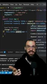 New feature in Angular 22: Debounced demo