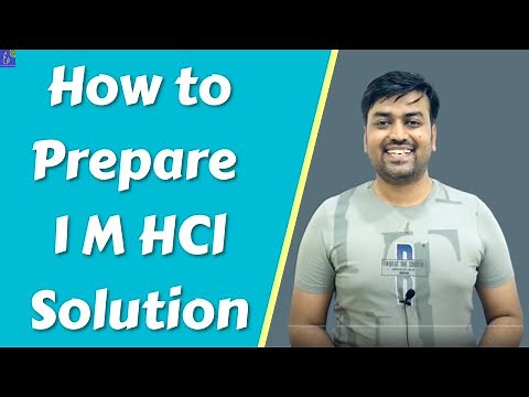 How to prepare 1M HCl solution | Preparation of 0.1M HCl solution | Preparation 1 N HCL Solution
