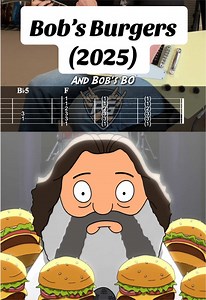 Grease and Fear (ft. Jack Black) - Bob’s Burgers Guitar Cover with TABS