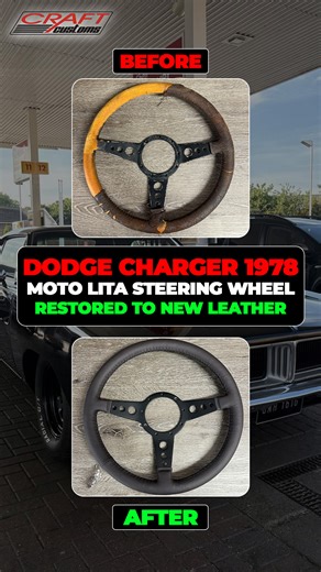 Steering Wheel Restoration for Classic Dodge Charger