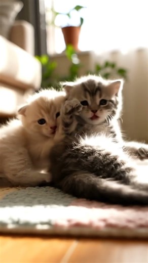 Cute Kittens Fighting #shorts #viralshorts #kittens #fighting #cats