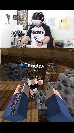 How we ended up on a deserted island #iplusd #vr #game #explore #minecraft