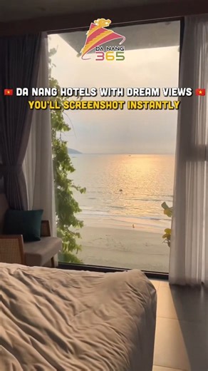 Da Nang Hotels with Views You’ll Screenshot Instantly 🌊🌅 Waking up to endless ocean blues, golden sunsets, and city views that make you pause for a moment… If you’re planning a trip to Da Nang, these hotels are all about the view - perfect for slow mornings, sunset lovers, and anyone who wants to soak in the city’s beauty from above. Save this list for your next getaway and let the views do the talking 👀 #Top5Hotels #TopHotelsDaNang #DaNangHotels #HotelsInDaNang #BreathtakingViews #StunningVi